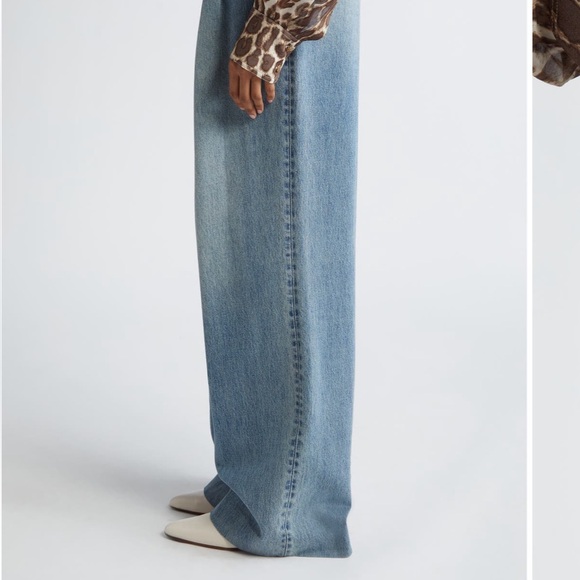 Zimmermann Women Illustration Denim Jeans NWT SIZE 2(8 us) - Picture 4 of 7